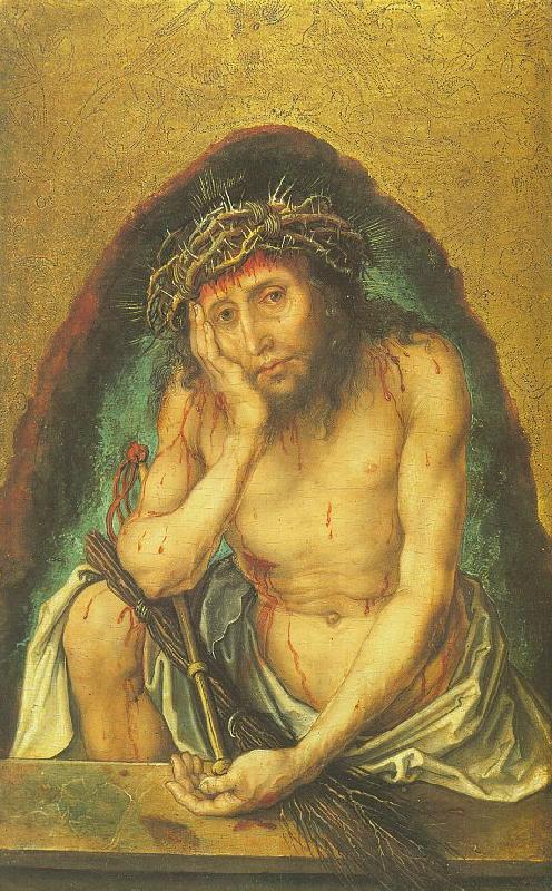 Albrecht Durer Christ as the Man of Sorrows oil painting image